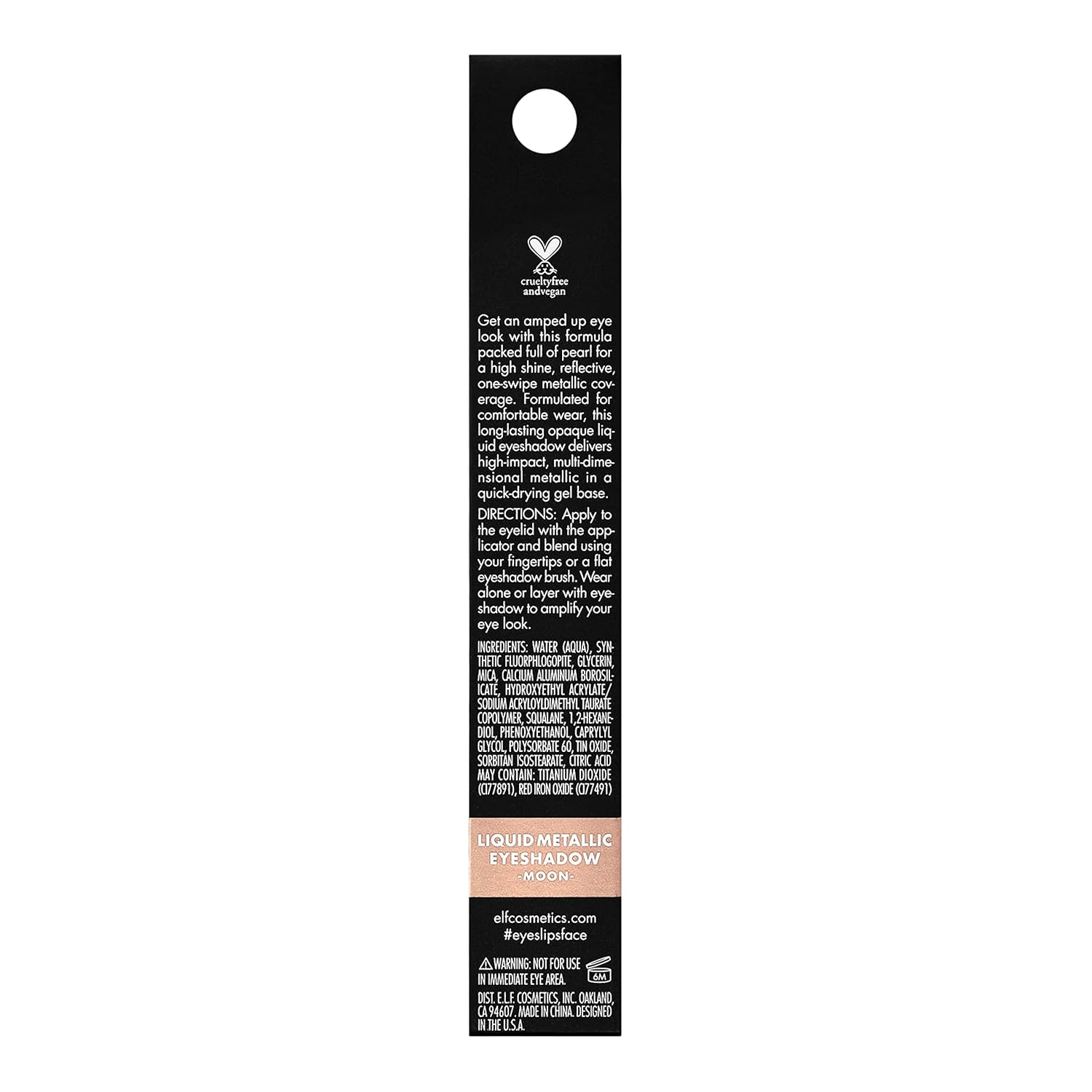 e.l.f. Liquid Metallic Eyeshadow, Gel Formula, High-Impact Multi-Dimensional Finish, One-Swipe Coverage, Little Dipper, 0.1 Fl Oz (3mL) - Image 5